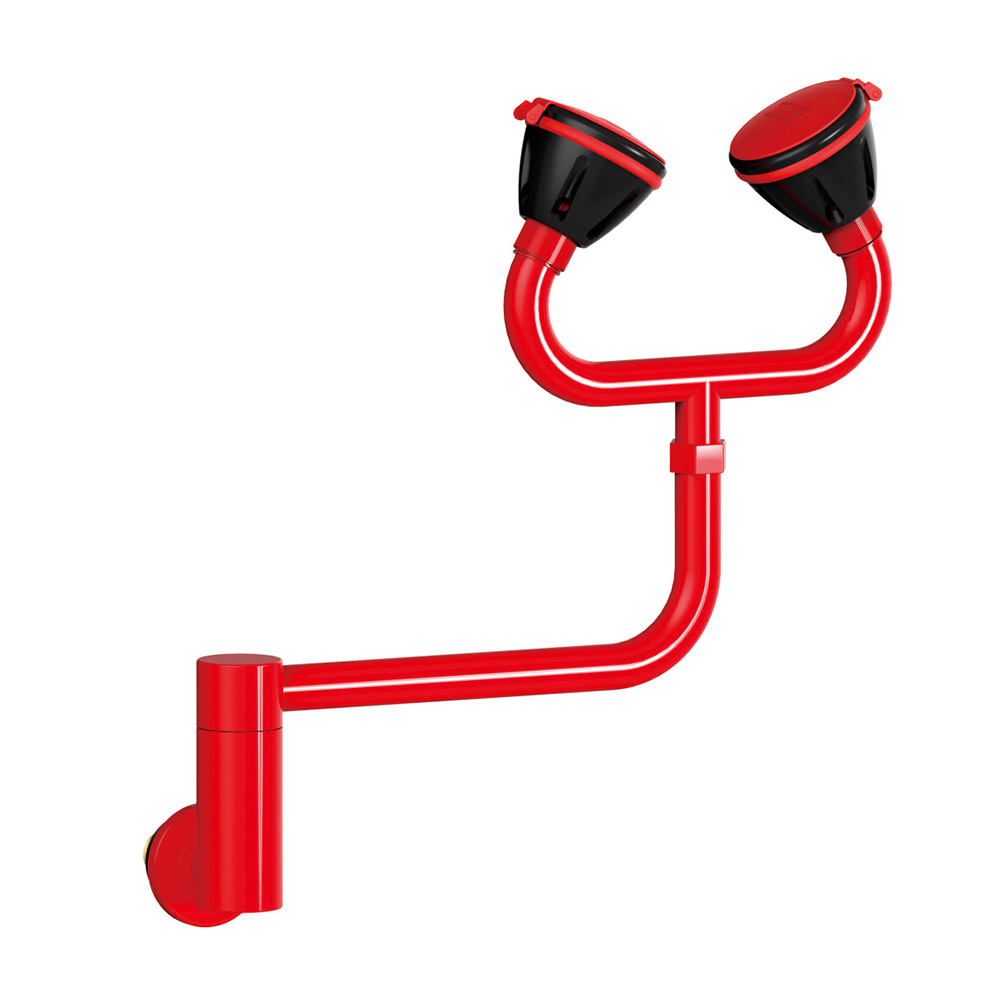 Wall mounted dual mouth eye wash KC 3-2